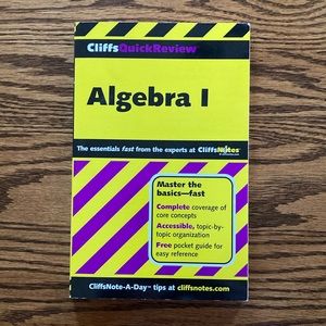 Algebra 1 Cliffs Quick Review